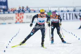 24.03.2023, Lahti, Finland (FIN): Sofie Krehl (GER) - FIS world cup cross-country, mixed team sprint, Lahti (FIN). www.nordicfocus.com. © Modica/NordicFocus. Every downloaded picture is fee-liable.
