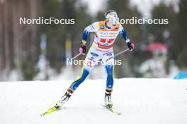 24.03.2023, Lahti, Finland (FIN): Ebba Andersson (SWE) - FIS world cup cross-country, mixed team sprint, Lahti (FIN). www.nordicfocus.com. © Modica/NordicFocus. Every downloaded picture is fee-liable.