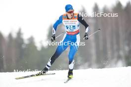 24.03.2023, Lahti, Finland (FIN): Henri Roos (EST) - FIS world cup cross-country, mixed team sprint, Lahti (FIN). www.nordicfocus.com. © Modica/NordicFocus. Every downloaded picture is fee-liable.