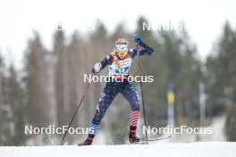 24.03.2023, Lahti, Finland (FIN): Hailey Swirbul (USA) - FIS world cup cross-country, mixed team sprint, Lahti (FIN). www.nordicfocus.com. © Modica/NordicFocus. Every downloaded picture is fee-liable.