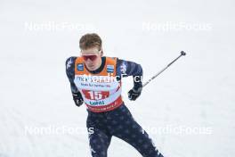 24.03.2023, Lahti, Finland (FIN): Zak Ketterson (USA) - FIS world cup cross-country, mixed team sprint, Lahti (FIN). www.nordicfocus.com. © Modica/NordicFocus. Every downloaded picture is fee-liable.