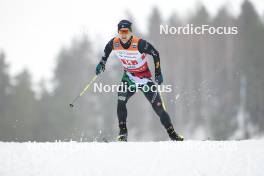 24.03.2023, Lahti, Finland (FIN): Davide Graz (ITA) - FIS world cup cross-country, mixed team sprint, Lahti (FIN). www.nordicfocus.com. © Modica/NordicFocus. Every downloaded picture is fee-liable.