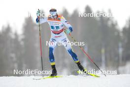 24.03.2023, Lahti, Finland (FIN): Oskar Svensson (SWE) - FIS world cup cross-country, mixed team sprint, Lahti (FIN). www.nordicfocus.com. © Modica/NordicFocus. Every downloaded picture is fee-liable.