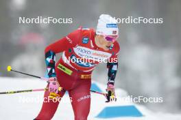 24.03.2023, Lahti, Finland (FIN): Johannes Hoesflot Klaebo (NOR) - FIS world cup cross-country, mixed team sprint, Lahti (FIN). www.nordicfocus.com. © Modica/NordicFocus. Every downloaded picture is fee-liable.