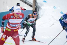 24.03.2023, Lahti, Finland (FIN): Federico Pellegrino (ITA) - FIS world cup cross-country, mixed team sprint, Lahti (FIN). www.nordicfocus.com. © Modica/NordicFocus. Every downloaded picture is fee-liable.