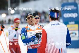 24.03.2023, Lahti, Finland (FIN): Richard Jouve (FRA) - FIS world cup cross-country, mixed team sprint, Lahti (FIN). www.nordicfocus.com. © Modica/NordicFocus. Every downloaded picture is fee-liable.
