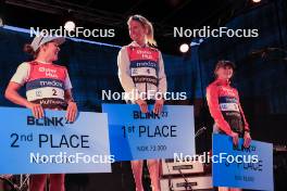 03.08.2023, Sandnes, Norway (NOR): Lotta Udnes Weng (NOR), Astrid Oeyre Slind (NOR), Anikken Gjerde Alnaes (NOR), (l-r) - BLINK23 Festival Cross-Country - Sandnes (NOR). www.nordicfocus.com. © Manzoni/NordicFocus. Every downloaded picture is fee-liable.