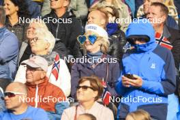 05.08.2023, Sandnes, Norway (NOR): Event Feature: Funny spectator - BLINK23 Festival Cross-Country - Sandnes (NOR). www.nordicfocus.com. © Manzoni/NordicFocus. Every downloaded picture is fee-liable.