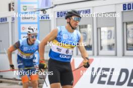 05.08.2023, Sandnes, Norway (NOR): James Matthieu Clugnet (GBR), Valerio Grond (SUI), (l-r) - BLINK23 Festival Cross-Country - Sandnes (NOR). www.nordicfocus.com. © Manzoni/NordicFocus. Every downloaded picture is fee-liable.