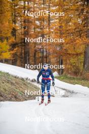 01.11.2023, Bessans, France (FRA): Juliette Ducordeau (FRA) - Cross-Country training, Bessans (FRA). www.nordicfocus.com. © Authamayou/NordicFocus. Every downloaded picture is fee-liable.