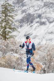 04.11.2023, Bessans, France (FRA): Clément Parisse (FRA) - Cross-Country training, Bessans (FRA). www.nordicfocus.com. © Authamayou/NordicFocus. Every downloaded picture is fee-liable.