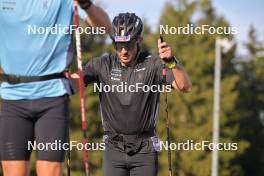 27.09.2023, Oberhof, Germany (GER): Jason Rueesch (SUI) - Cross-Country training, Oberhof (GER). www.nordicfocus.com. © Reichert/NordicFocus. Every downloaded picture is fee-liable.