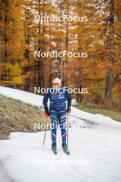 01.11.2023, Bessans, France (FRA): Thibaut Chene (FRA), Coach Team France - Cross-Country training, Bessans (FRA). www.nordicfocus.com. © Authamayou/NordicFocus. Every downloaded picture is fee-liable.