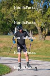 16.09.2023, Font-Romeu, France (FRA): Arnaud Chautemps (FRA) - Cross-Country training, Font-Romeu (FRA). www.nordicfocus.com. © Authamayou/NordicFocus. Every downloaded picture is fee-liable.