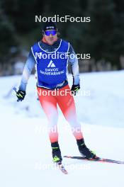 01.11.2023, Davos, Switzerland (SUI): Francois Faivre (FRA), coach Team Switzerland - Cross-Country preseason training, Davos (SUI). www.nordicfocus.com. © Manzoni/NordicFocus. Every downloaded picture is fee-liable.