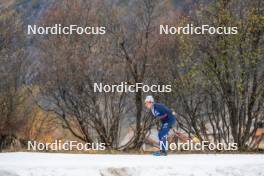 01.11.2023, Bessans, France (FRA): Jules Lapierre (FRA) - Cross-Country training, Bessans (FRA). www.nordicfocus.com. © Authamayou/NordicFocus. Every downloaded picture is fee-liable.