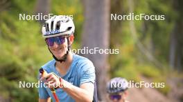 29.09.2023, Oberhof, Germany (GER): Antonin Savary (SUI) - Cross-Country training, Oberhof (GER). www.nordicfocus.com. © Reichert/NordicFocus. Every downloaded picture is fee-liable.