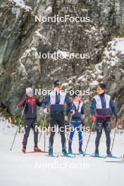 04.11.2023, Bessans, France (FRA): Théo Schely (FRA) - Cross-Country training, Bessans (FRA). www.nordicfocus.com. © Authamayou/NordicFocus. Every downloaded picture is fee-liable.