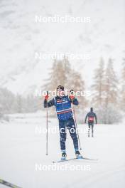 04.11.2023, Bessans, France (FRA): Thibaut Chene (FRA), Coach Team France - Cross-Country training, Bessans (FRA). www.nordicfocus.com. © Authamayou/NordicFocus. Every downloaded picture is fee-liable.