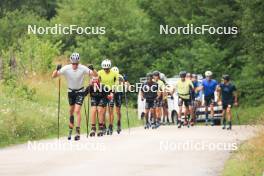 26.07.2023, Premanon, France (FRA): Mathis Desloges (FRA) - Cross-Country summer training, Premanon (FRA). www.nordicfocus.com. © Manzoni/NordicFocus. Every downloaded picture is fee-liable.