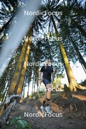 26.09.2023, Oberhof, Germany (GER): Erwan Kaeser (SUI) - Cross-Country training, Oberhof (GER). www.nordicfocus.com. © Reichert/NordicFocus. Every downloaded picture is fee-liable.