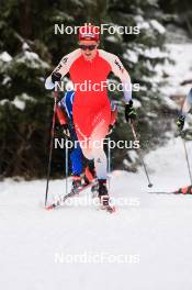 06.11.2023, Davos, Switzerland (SUI): Ilan Pittier (SUI) - Cross-Country preseason training, Davos (SUI). www.nordicfocus.com. © Manzoni/NordicFocus. Every downloaded picture is fee-liable.