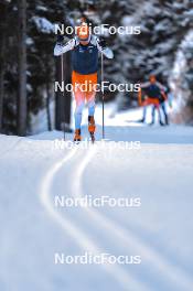 08.11.2023, Davos, Switzerland (SUI): Cyrill Faehndrich (SUI) - Cross-Country preseason training, Davos (SUI). www.nordicfocus.com. © Manzoni/NordicFocus. Every downloaded picture is fee-liable.