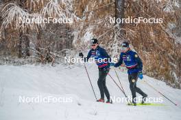 03.11.2023, Bessans, France (FRA): Arnaud Chautemps (FRA) - Cross-Country training, Bessans (FRA). www.nordicfocus.com. © Authamayou/NordicFocus. Every downloaded picture is fee-liable.