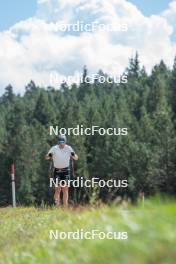 13.09.2023, Font-Romeu, France (FRA): Jules Chappaz (FRA) - Cross-Country training, Font-Romeu (FRA). www.nordicfocus.com. © Authamayou/NordicFocus. Every downloaded picture is fee-liable.