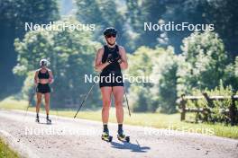 20.07.2023, Lavaze, Italy (ITA): Coletta Rydzek (GER) - Cross-Country summer training, Lavaze (ITA). www.nordicfocus.com. © Barbieri/NordicFocus. Every downloaded picture is fee-liable.