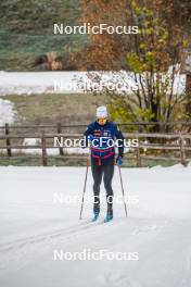 01.11.2023, Bessans, France (FRA): Jules Chappaz (FRA) - Cross-Country training, Bessans (FRA). www.nordicfocus.com. © Authamayou/NordicFocus. Every downloaded picture is fee-liable.