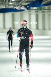 26.09.2023, Oberhof, Germany (GER): Cla-Ursin Nufer (SUI) - Cross-Country training, Oberhof (GER). www.nordicfocus.com. © Reichert/NordicFocus. Every downloaded picture is fee-liable.