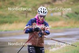 25.07.2023, Premanon, France (FRA): Melissa Gal (FRA) - Cross-Country summer training, Premanon (FRA). www.nordicfocus.com. © Manzoni/NordicFocus. Every downloaded picture is fee-liable.