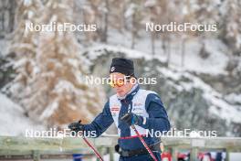 04.11.2023, Bessans, France (FRA): Jules Lapierre (FRA) - Cross-Country training, Bessans (FRA). www.nordicfocus.com. © Authamayou/NordicFocus. Every downloaded picture is fee-liable.