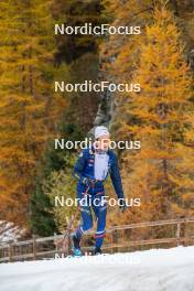 01.11.2023, Bessans, France (FRA): Jules Lapierre (FRA) - Cross-Country training, Bessans (FRA). www.nordicfocus.com. © Authamayou/NordicFocus. Every downloaded picture is fee-liable.