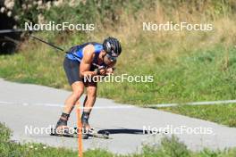 05.09.2023, Lenzerheide, Switzerland (SUI): Jason Rueesch (SUI) - Cross-Country summer training, Lenzerheide (SUI). www.nordicfocus.com. © Manzoni/NordicFocus. Every downloaded picture is fee-liable.