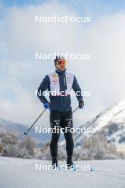 03.11.2023, Bessans, France (FRA): Richard Jouve (FRA) - Cross-Country training, Bessans (FRA). www.nordicfocus.com. © Authamayou/NordicFocus. Every downloaded picture is fee-liable.