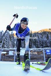 08.11.2023, Davos, Switzerland (SUI): Candide Pralong (SUI) - Cross-Country preseason training, Davos (SUI). www.nordicfocus.com. © Manzoni/NordicFocus. Every downloaded picture is fee-liable.