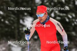 06.11.2023, Davos, Switzerland (SUI): Erwan Kaeser (SUI) - Cross-Country preseason training, Davos (SUI). www.nordicfocus.com. © Manzoni/NordicFocus. Every downloaded picture is fee-liable.
