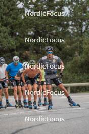 13.09.2023, Font-Romeu, France (FRA): Richard Jouve (FRA) - Cross-Country training, Font-Romeu (FRA). www.nordicfocus.com. © Authamayou/NordicFocus. Every downloaded picture is fee-liable.