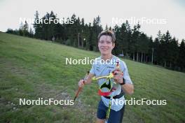26.09.2023, Oberhof, Germany (GER): Cla-Ursin Nufer (SUI) - Cross-Country training, Oberhof (GER). www.nordicfocus.com. © Reichert/NordicFocus. Every downloaded picture is fee-liable.