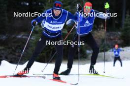 01.11.2023, Davos, Switzerland (SUI): Dario Cologna (SUI) - Cross-Country preseason training, Davos (SUI). www.nordicfocus.com. © Manzoni/NordicFocus. Every downloaded picture is fee-liable.