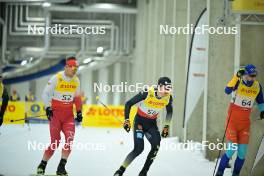 29.09.2023, Oberhof, Germany (GER): Maciej Starega (POL), Friedrich Moch (GER), Maxim Cervinka (GER), (l-r) - Cross-Country, race, ZLK, Oberhof (GER). www.nordicfocus.com. © Reichert/NordicFocus. Every downloaded picture is fee-liable.