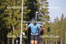 27.09.2023, Oberhof, Germany (GER): Beda Klee (SUI) - Cross-Country training, Oberhof (GER). www.nordicfocus.com. © Reichert/NordicFocus. Every downloaded picture is fee-liable.
