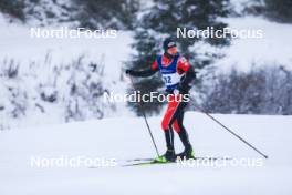 07.11.2023, Davos, Switzerland (SUI): Benjamin Moser (AUT) - Cross-Country preseason training, Davos (SUI). www.nordicfocus.com. © Manzoni/NordicFocus. Every downloaded picture is fee-liable.