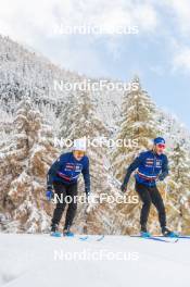 03.11.2023, Bessans, France (FRA): Gaspard Rousset (FRA) - Cross-Country training, Bessans (FRA). www.nordicfocus.com. © Authamayou/NordicFocus. Every downloaded picture is fee-liable.
