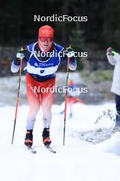 01.11.2023, Davos, Switzerland (SUI): Cla-Ursin Nufer (SUI) - Cross-Country preseason training, Davos (SUI). www.nordicfocus.com. © Manzoni/NordicFocus. Every downloaded picture is fee-liable.