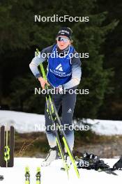 01.11.2023, Davos, Switzerland (SUI): Lea Fischer (SUI) - Cross-Country preseason training, Davos (SUI). www.nordicfocus.com. © Manzoni/NordicFocus. Every downloaded picture is fee-liable.