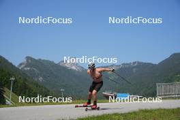 03.06.2023, Ruhpolding, Germany (GER): Paul Graef (GER) - Cross-Country summer training, Ruhpolding (GER). www.nordicfocus.com. © Reiter/NordicFocus. Every downloaded picture is fee-liable.