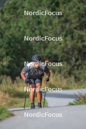 17.09.2023, Font-Romeu, France (FRA): Richard Jouve (FRA) - Cross-Country training, Font-Romeu (FRA). www.nordicfocus.com. © Authamayou/NordicFocus. Every downloaded picture is fee-liable.